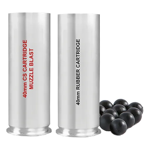 40MM TEAR GAS CARTRDIGE & 40MM IMPACT RUBBER CARTRDIGE